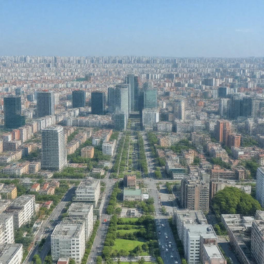 AI-created image of Chaoyang District