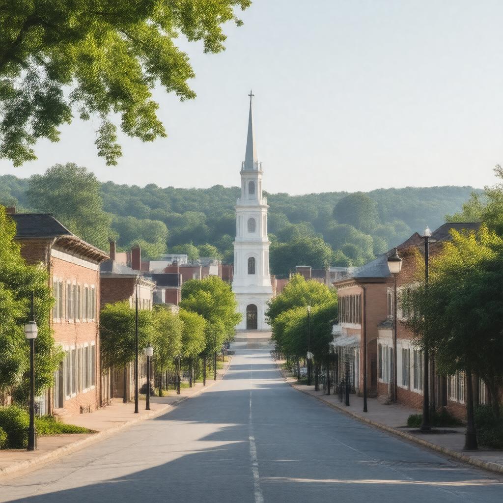 AI-created image of Chapel Hill, North Carolina, United States