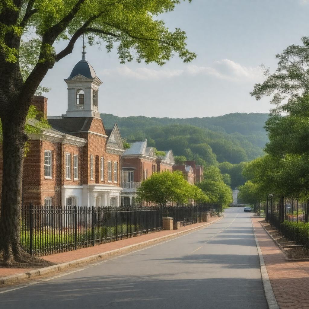 AI-created image of Chapel Hill