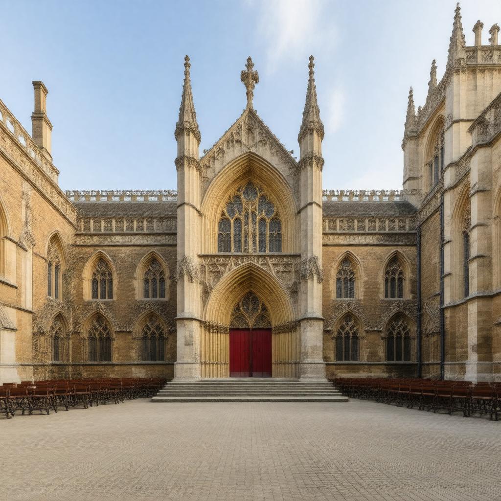 AI-created image of Chapel Royal, St James's Palace, London