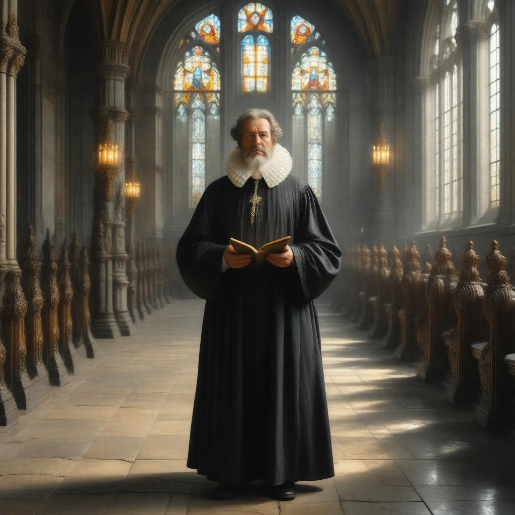 AI-created image of Chaplain to King Charles I