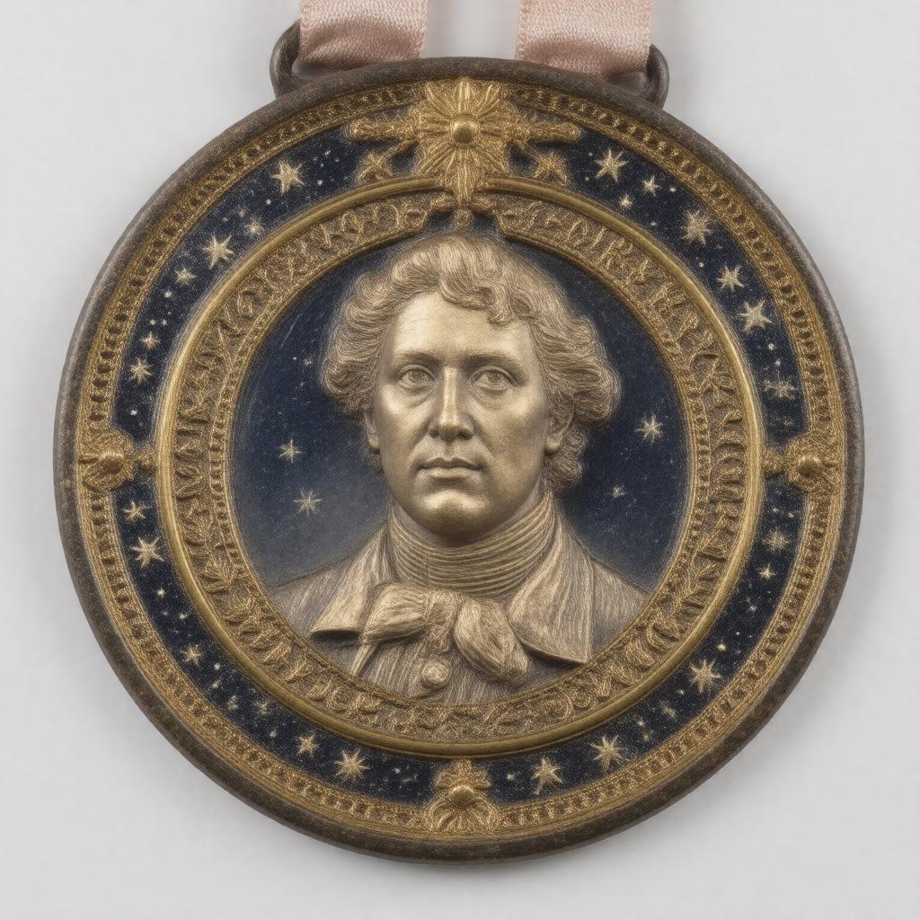 Click to view larger image AI-created image of Chapman Medal