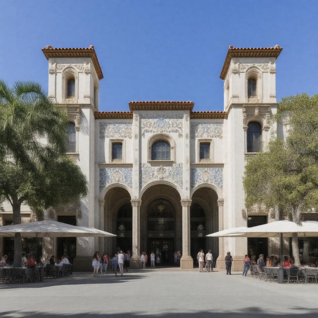 AI-created image of Chapman Plaza