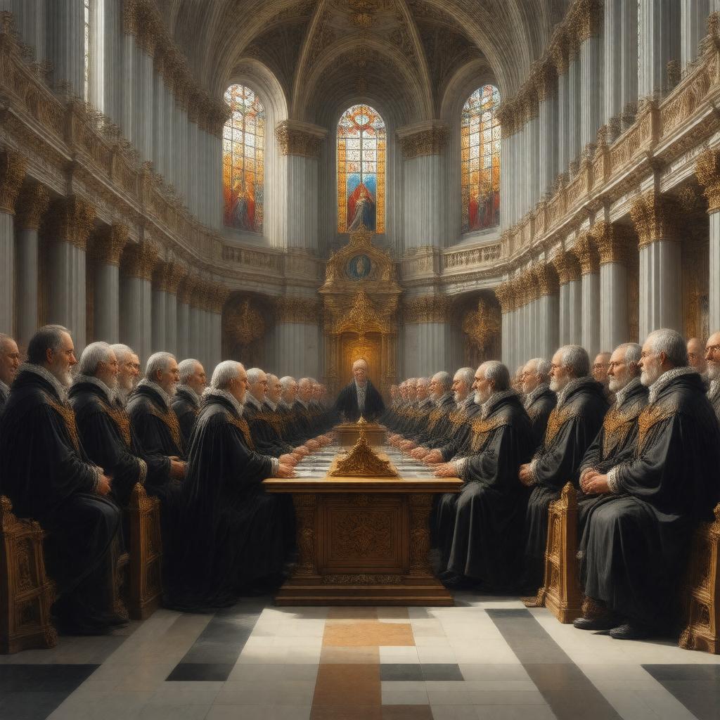 AI-created image of Chapter of St Paul's Cathedral