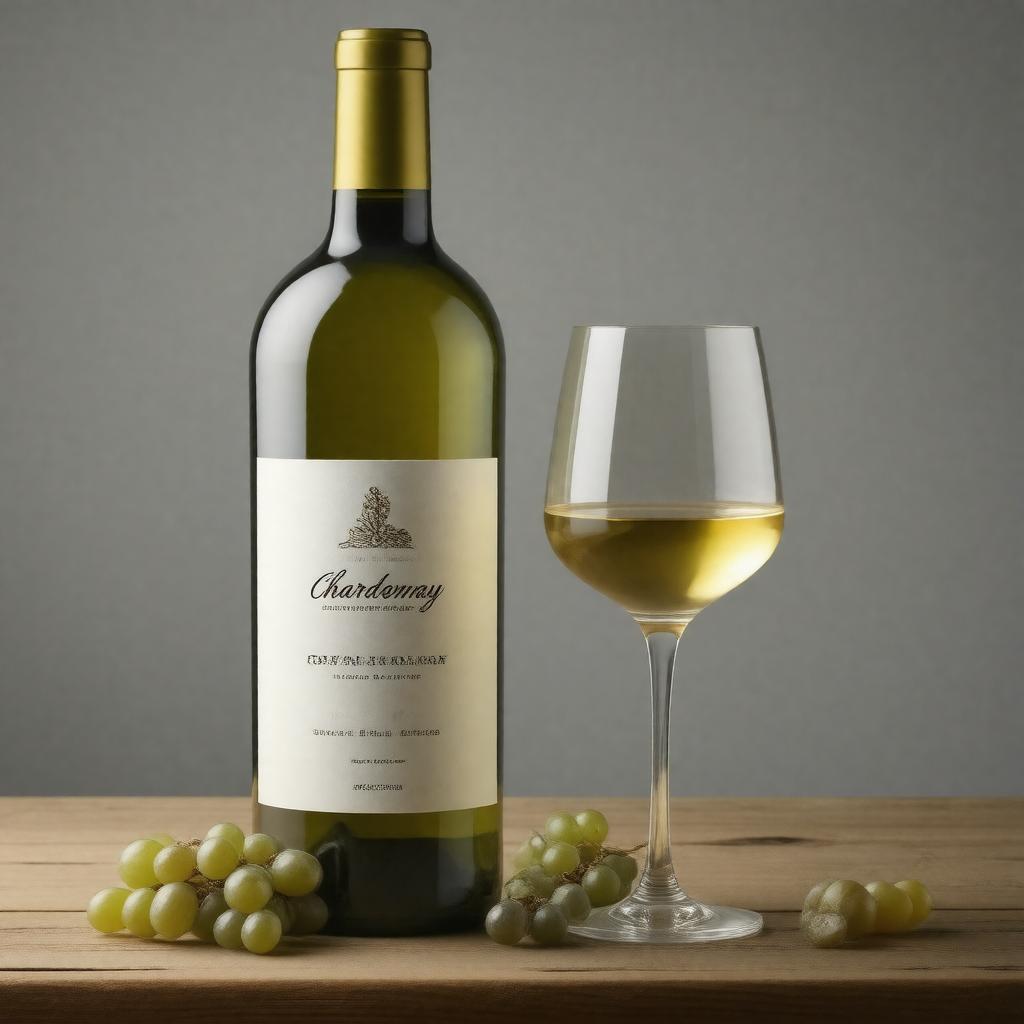 Click to view larger image AI-created image of Chardonnay