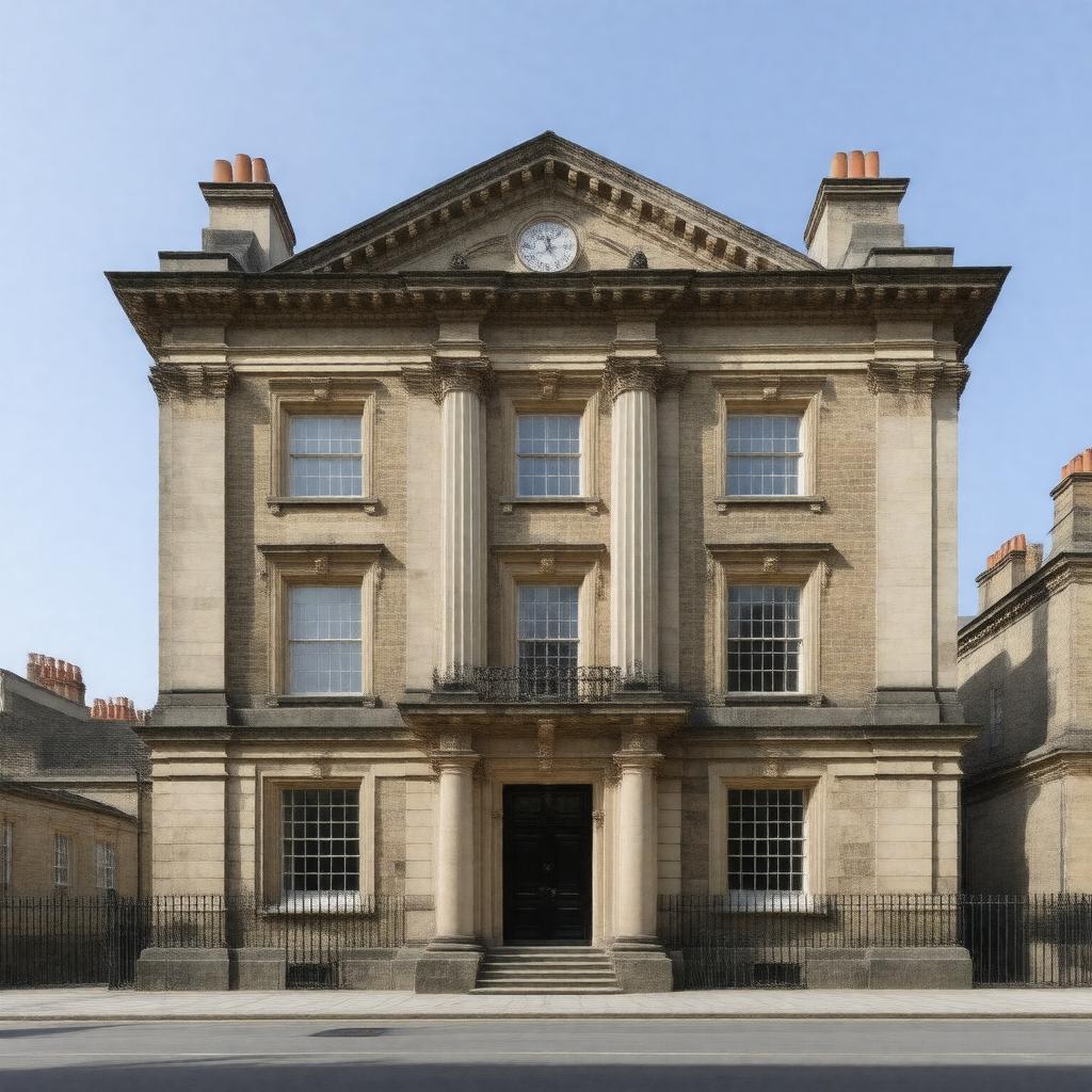 AI-created image of Charing Cross Hospital Medical School