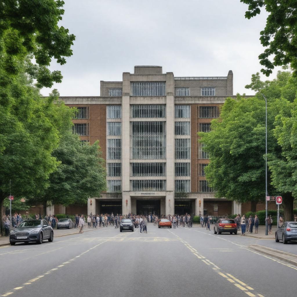 AI-created image of Charing Cross Hospital