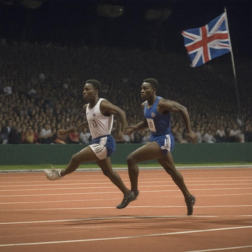 AI-created image of Chariots of Fire (stage play)