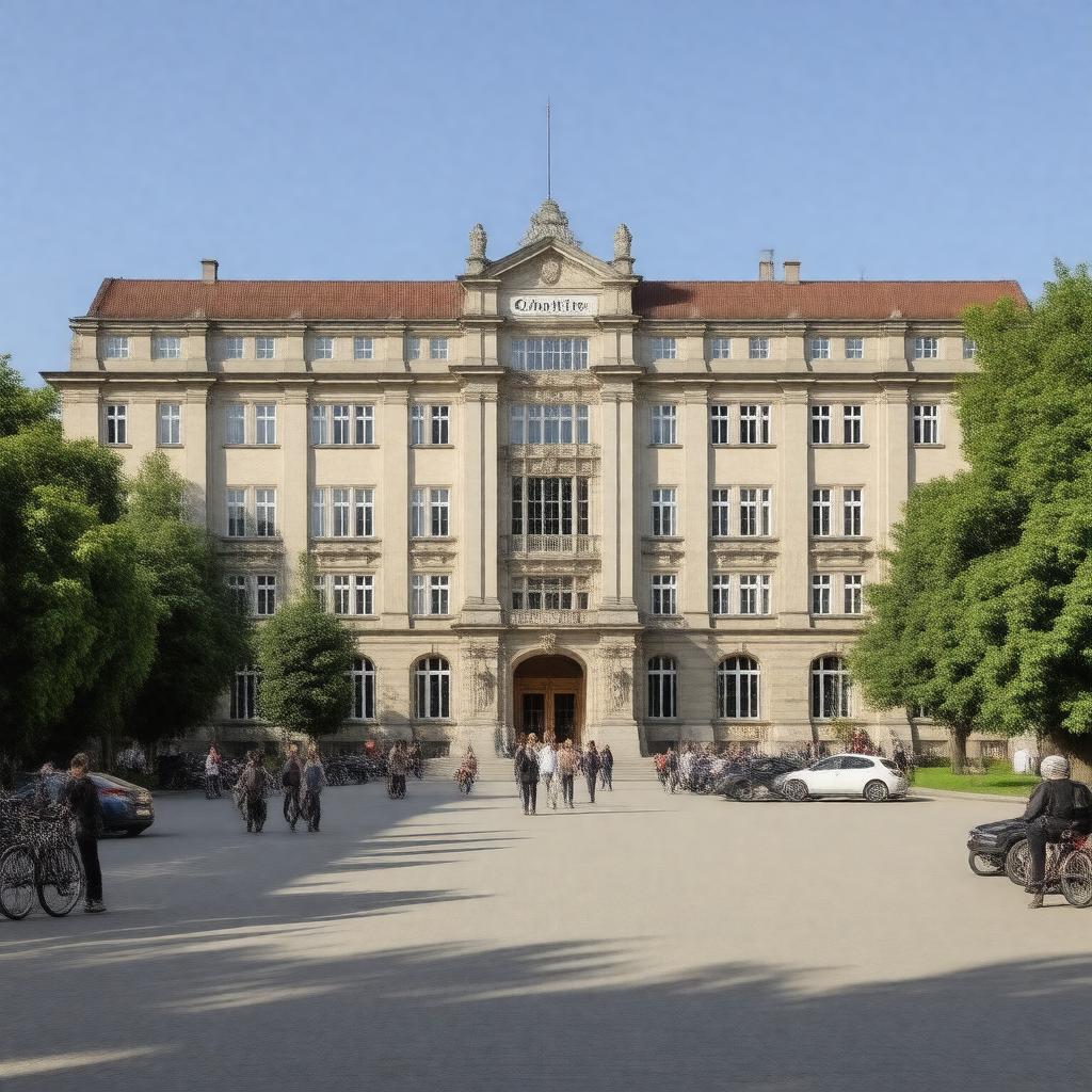 AI-created image of Charité – Universitätsmedizin Berlin