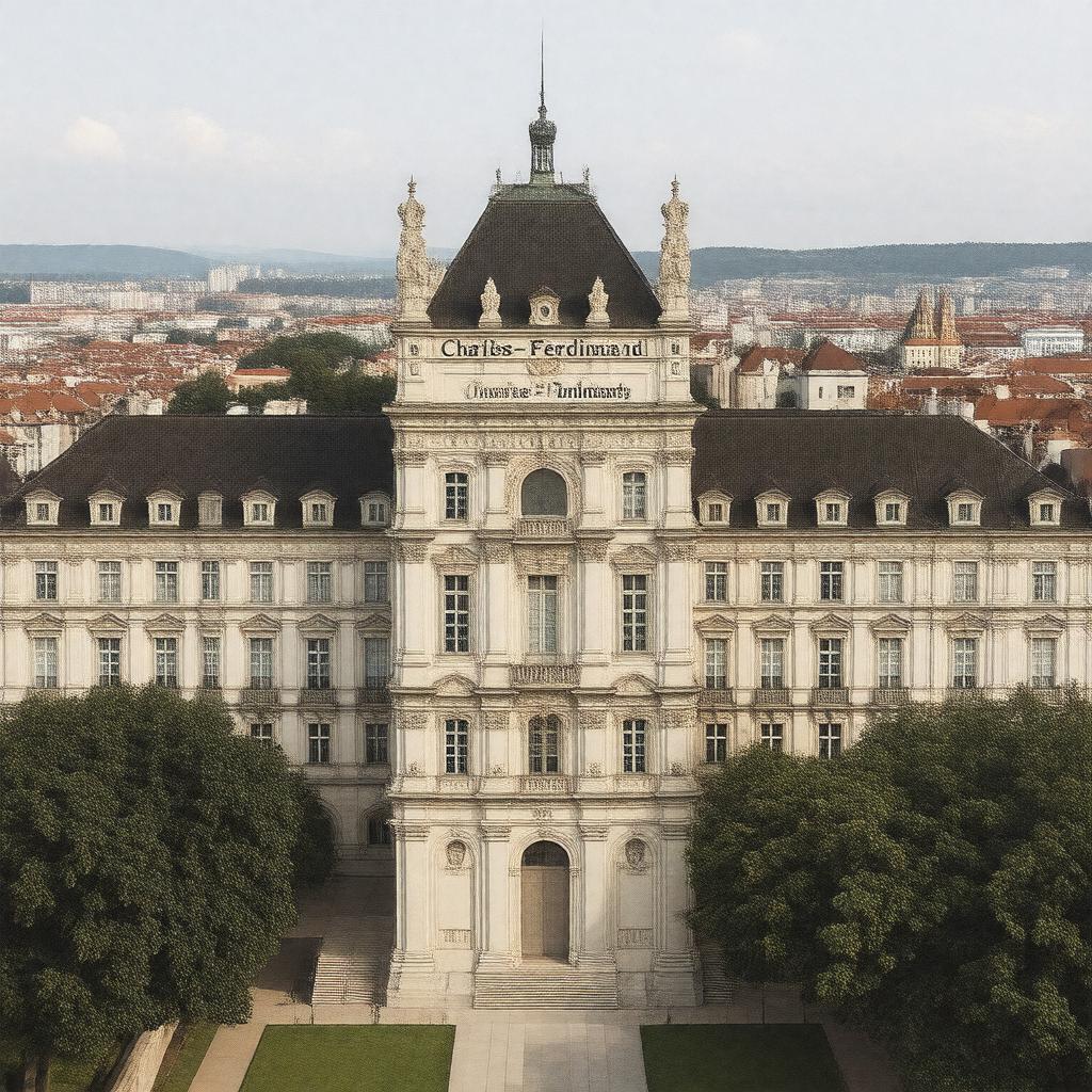 AI-created image of Charles-Ferdinand University