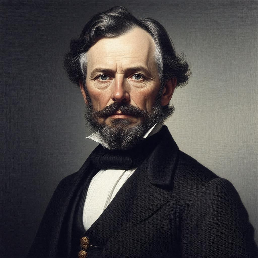 AI-created image of Charles Adams