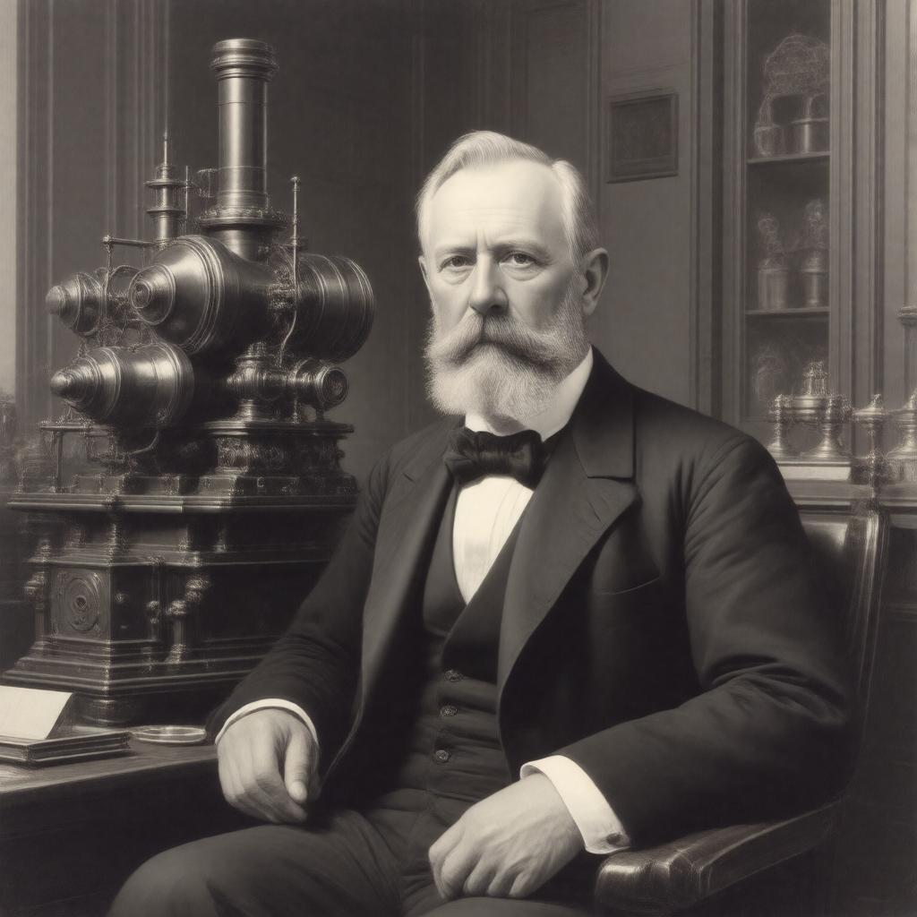 AI-created image of Charles Algernon Parsons