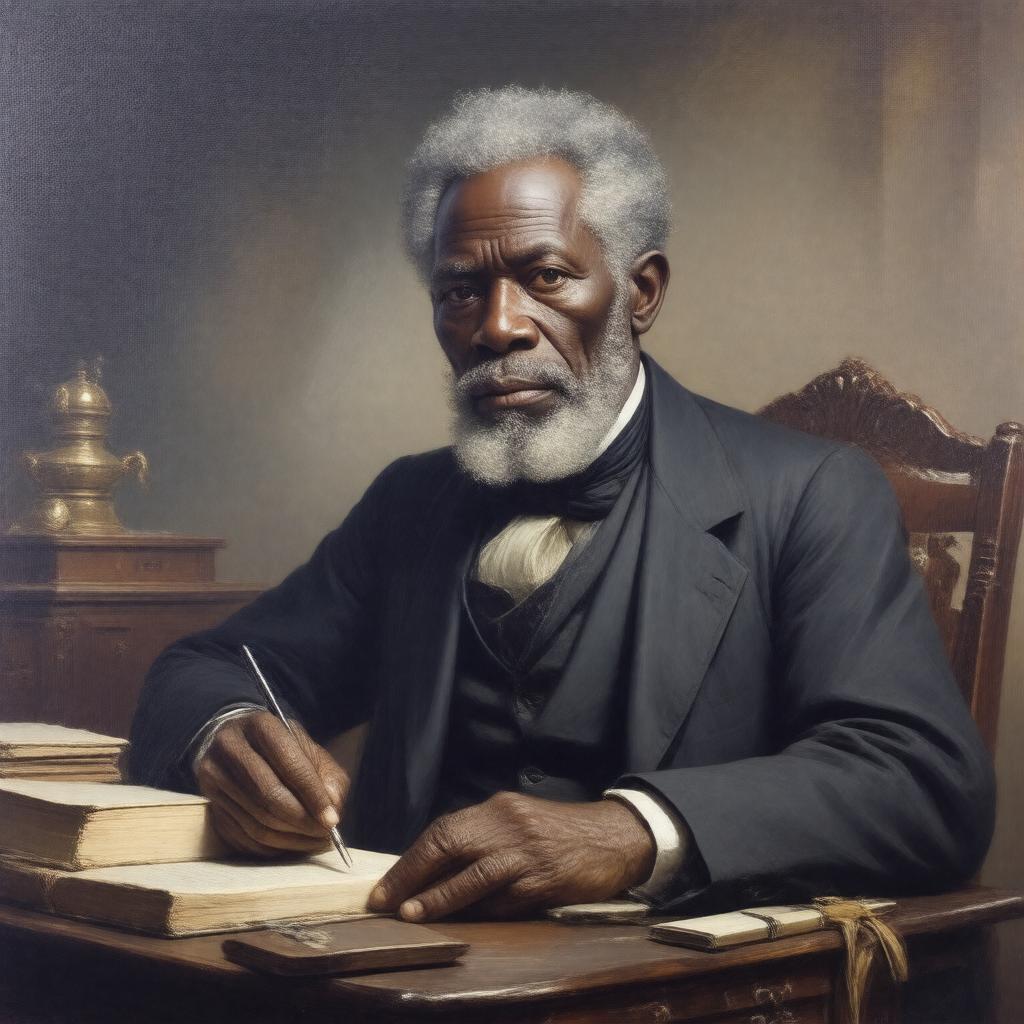 AI-created image of Charles Ball