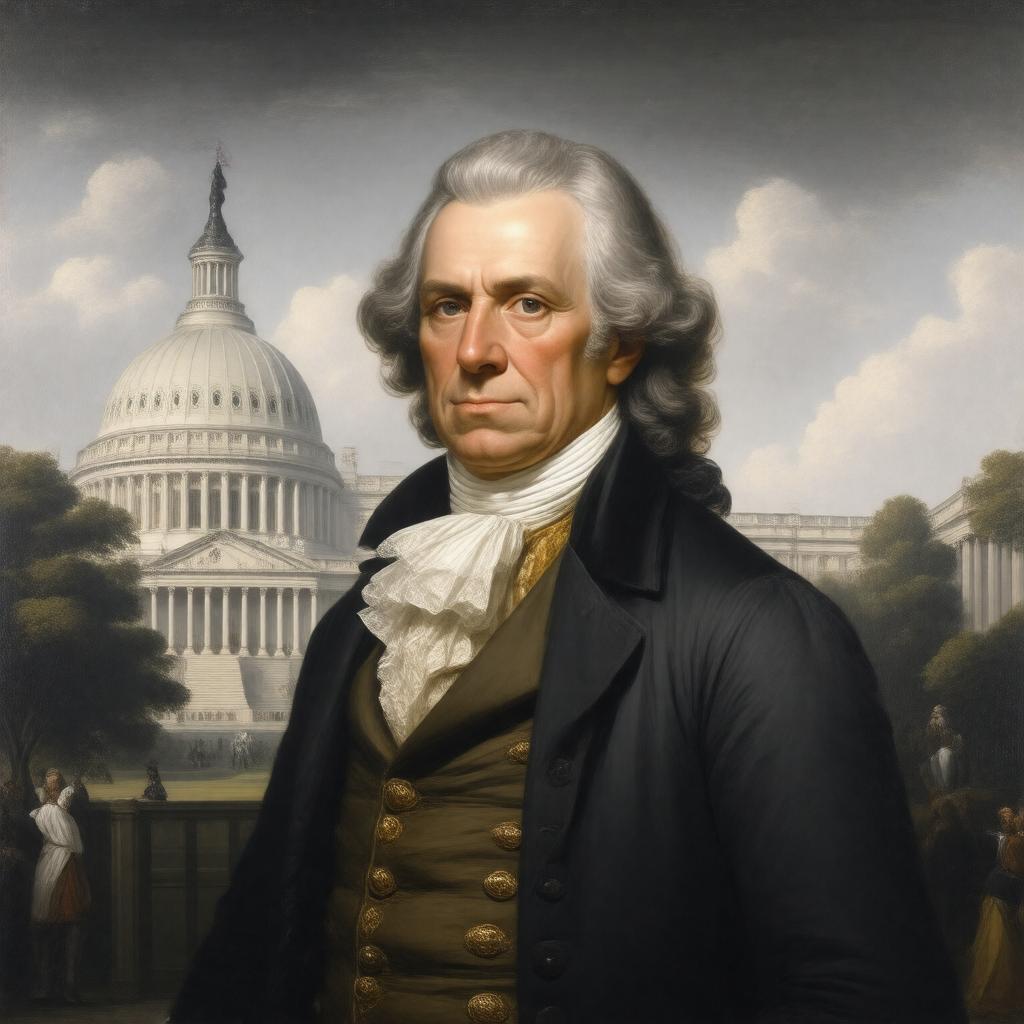 AI-created image of Charles Bulfinch