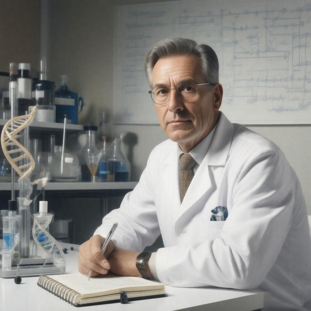 AI-created image of Charles C. Richardson