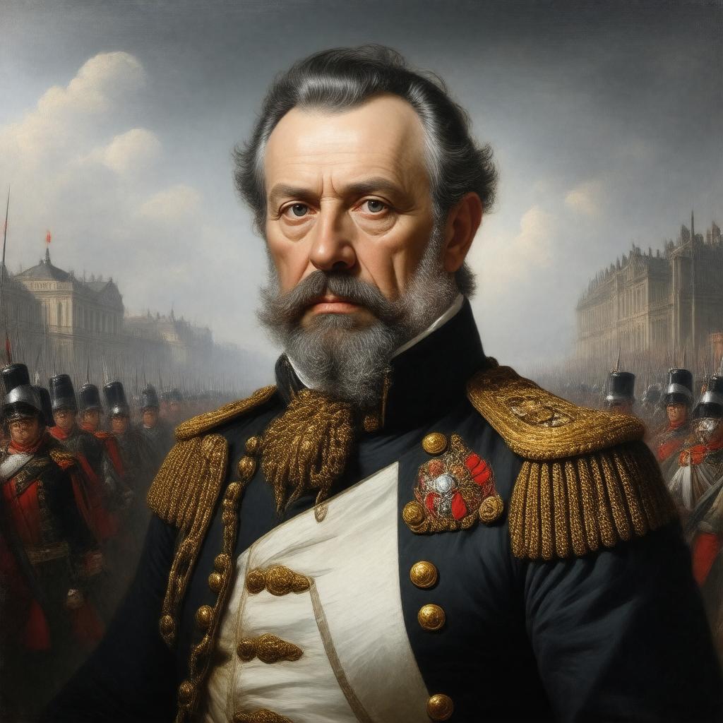 AI-created image of Charles Cousin-Montauban