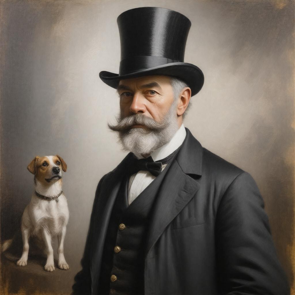 AI-created image of Charles Cruft