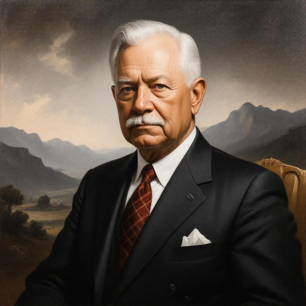 AI-created image of Charles Curtis