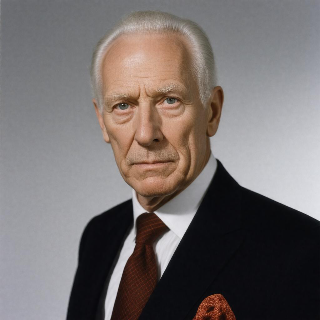 AI-created image of Charles Dance