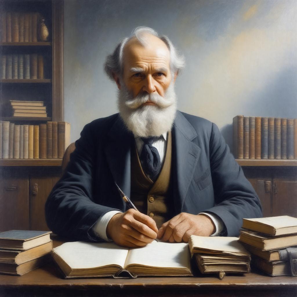 AI-created image of Charles Darwin