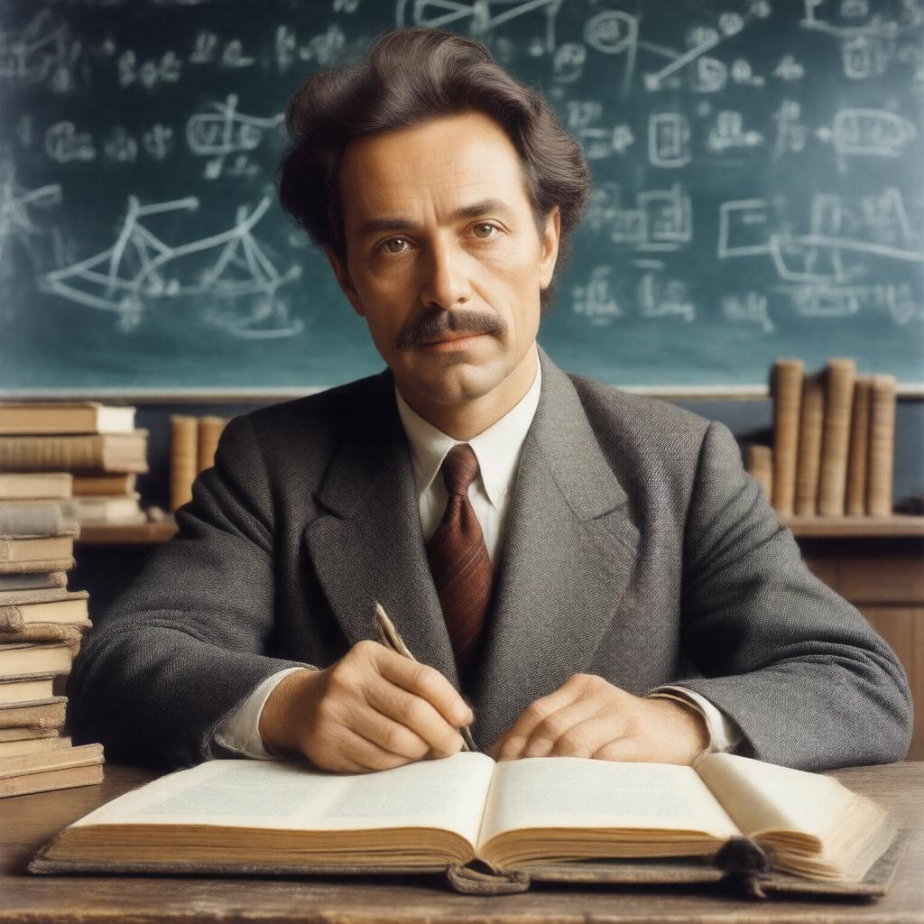 AI-created image of Charles Dirac