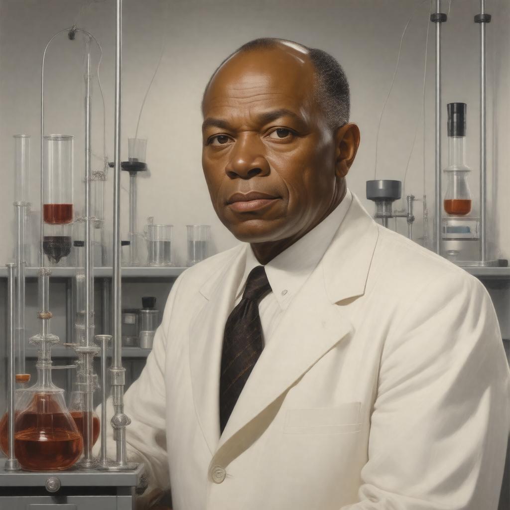 AI-created image of Charles Drew