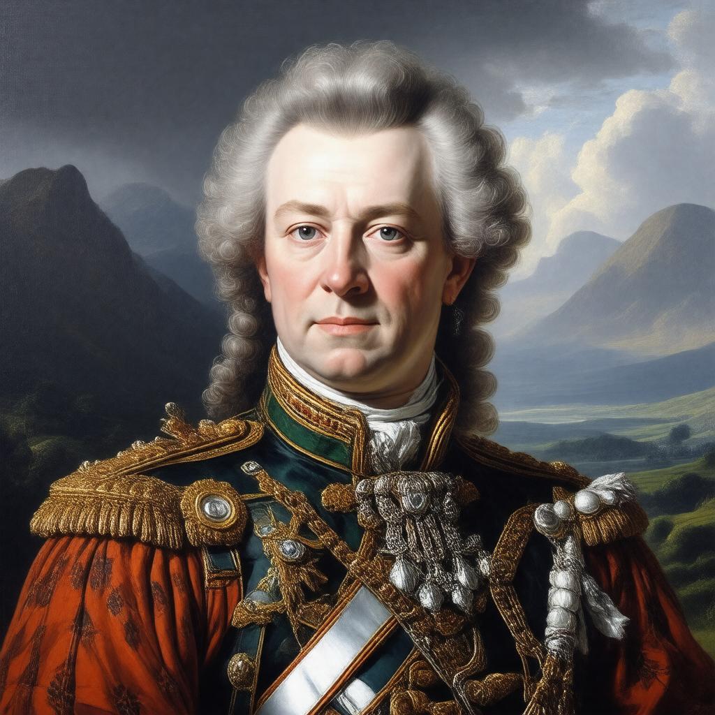 AI-created image of Charles Edward Stuart