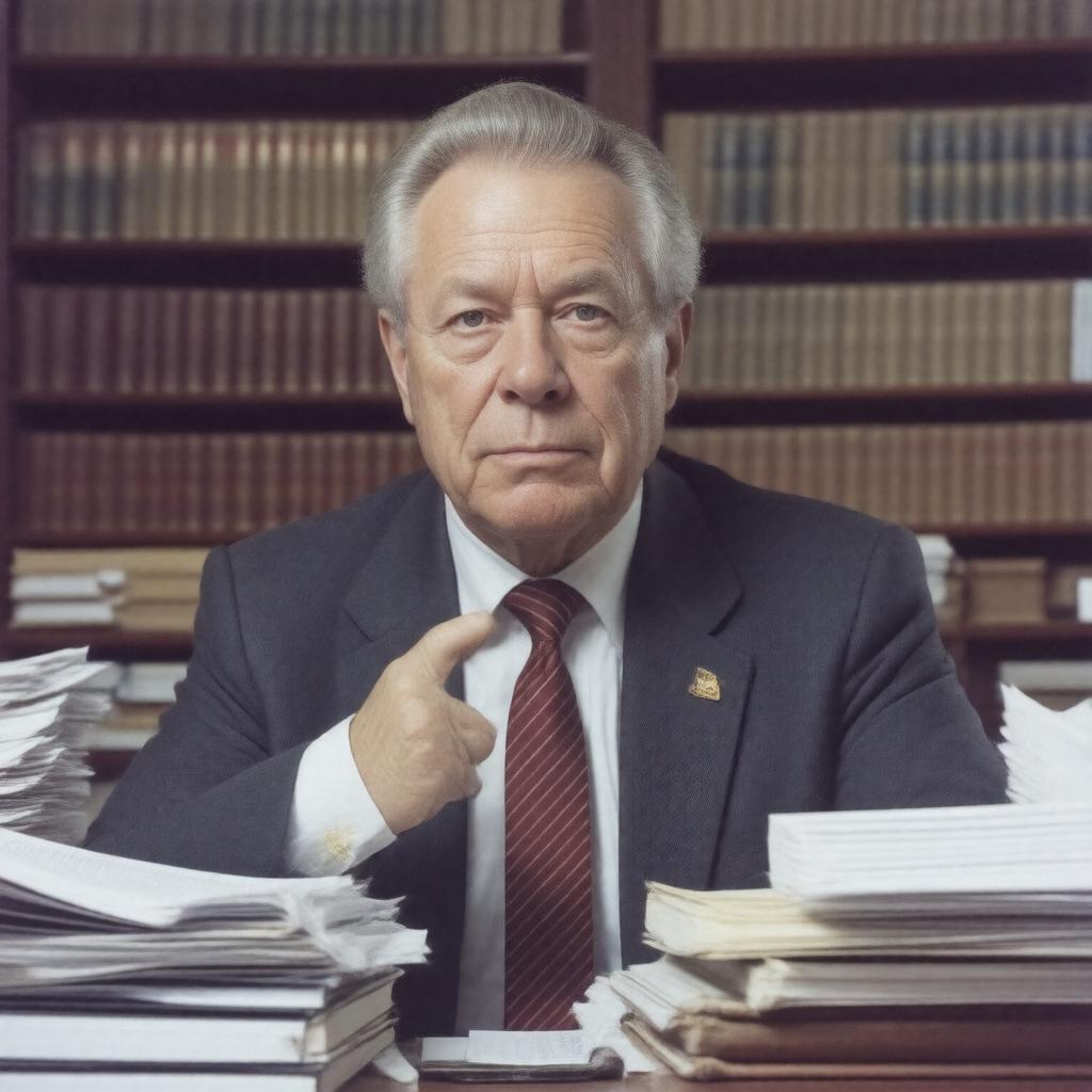 AI-created image of Charles Ellis