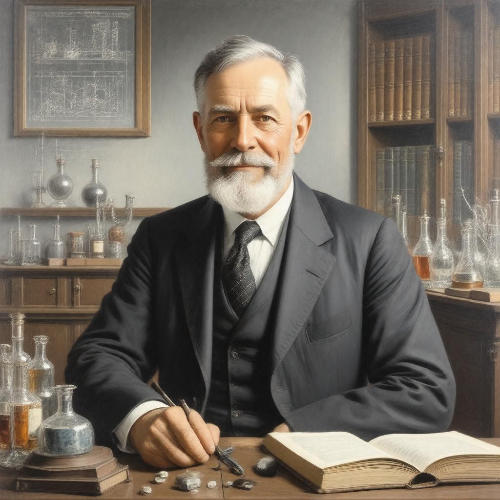 AI-created image of Charles F. Chandler