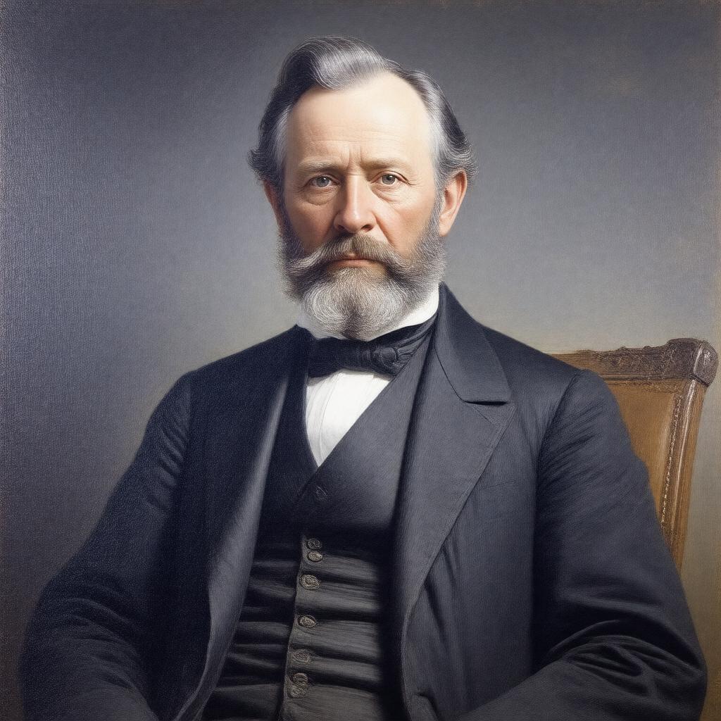 AI-created image of Charles Faulkner