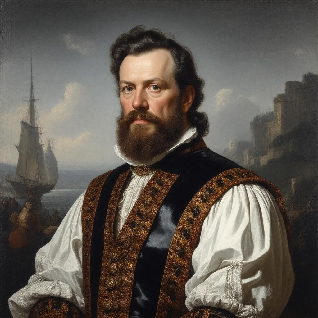 AI-created image of Charles FitzCharles, 1st Earl of Plymouth