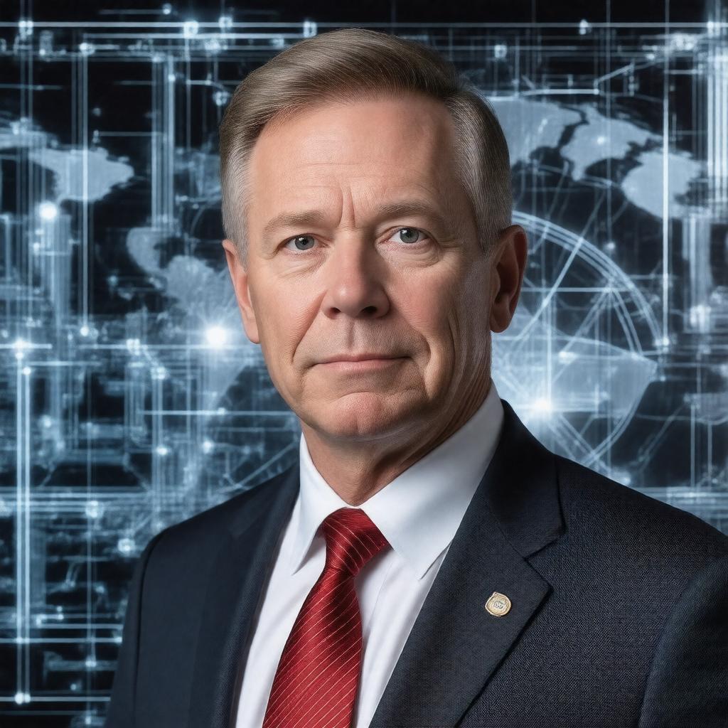 AI-created image of Charles Francis Adams IV