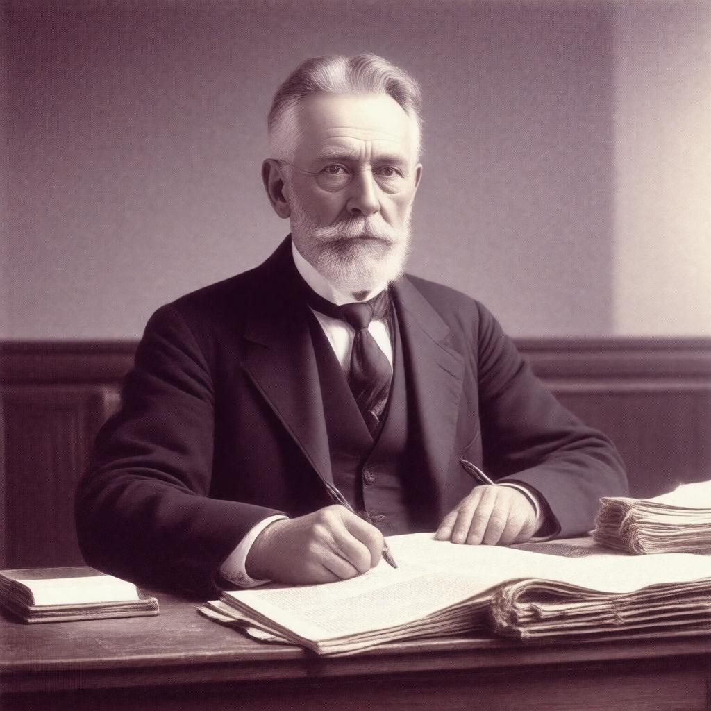 AI-created image of Charles H. Taylor