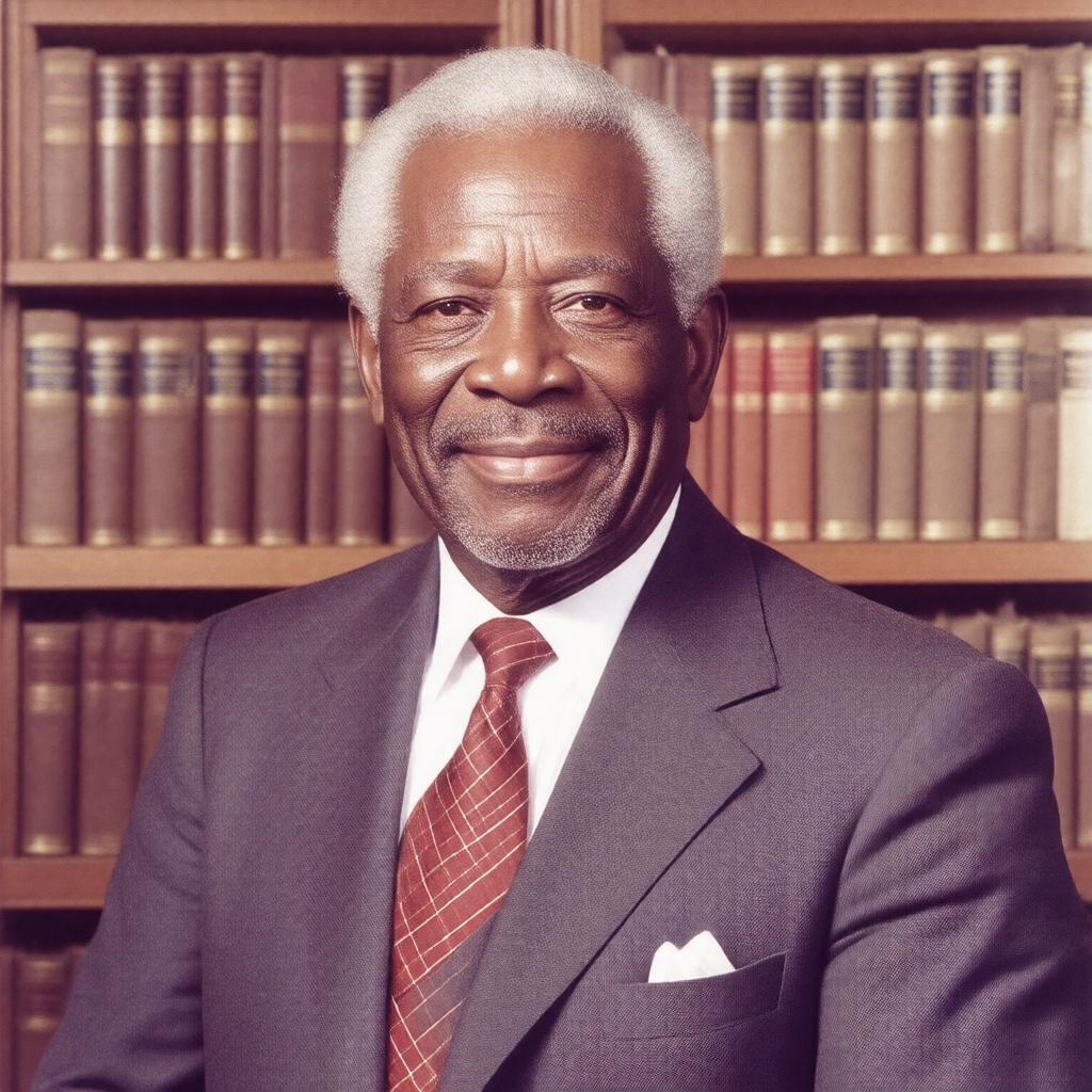 AI-created image of Charles H. Wesley