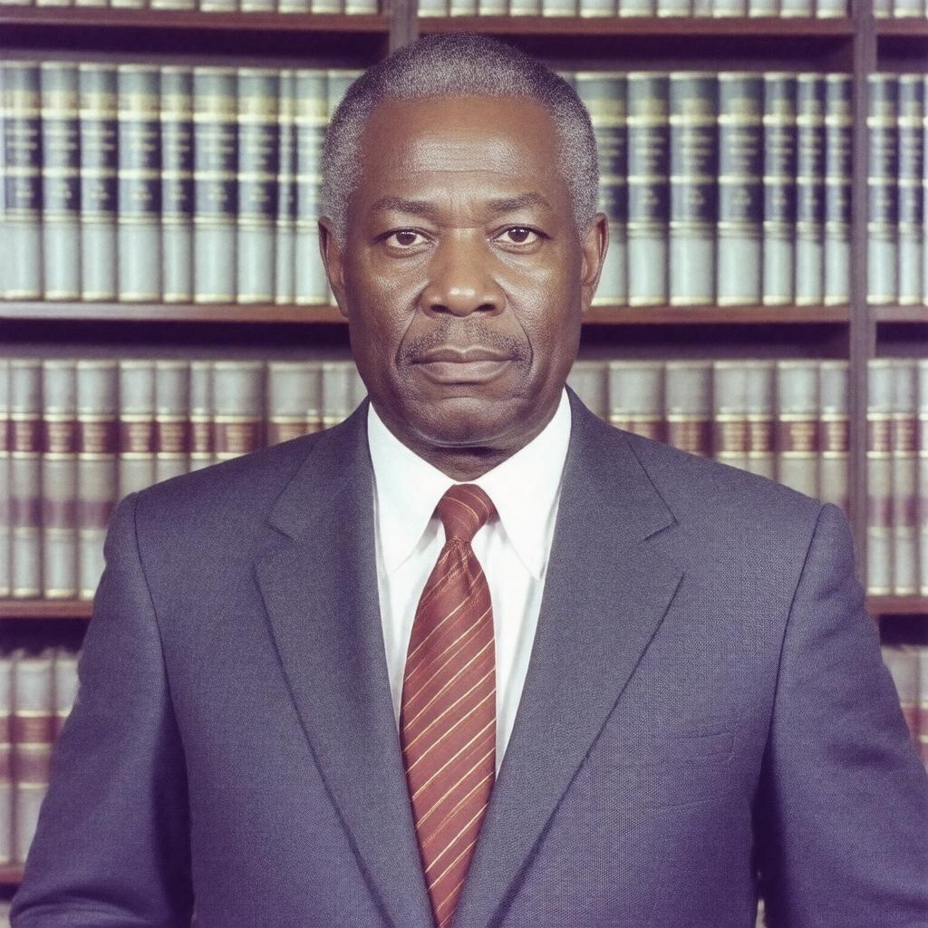 AI-created image of Charles Hamilton Houston