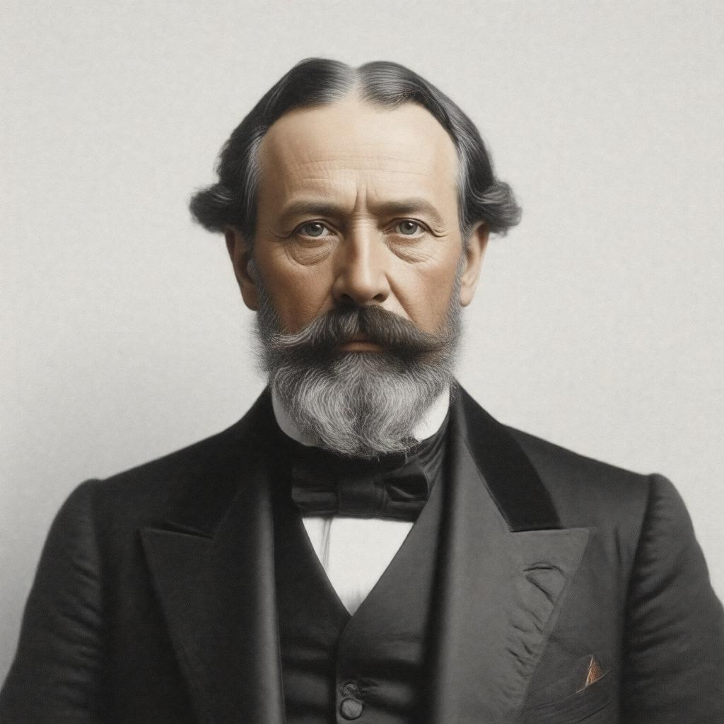AI-created image of Charles Henry Harrod