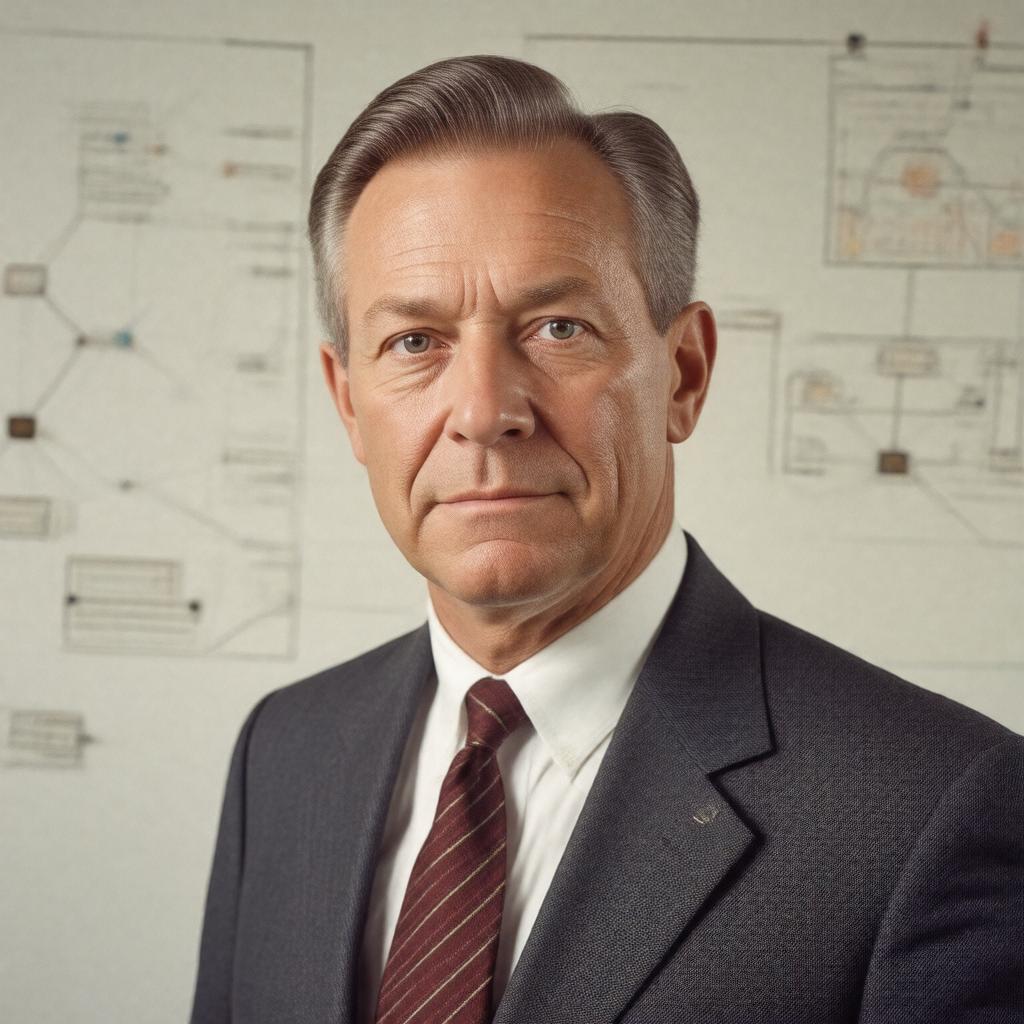 AI-created image of Charles Herzfeld