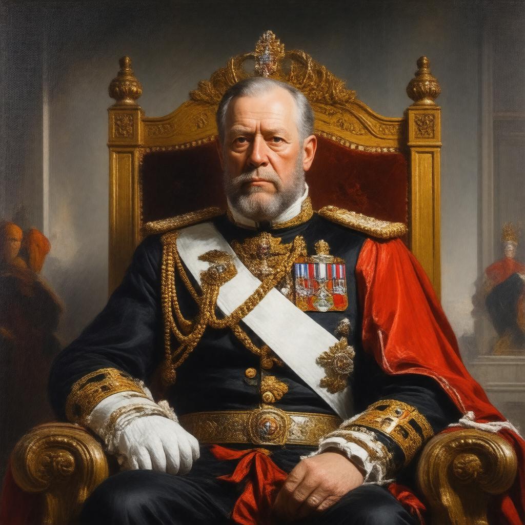 AI-created image of Charles III (great-grandson)