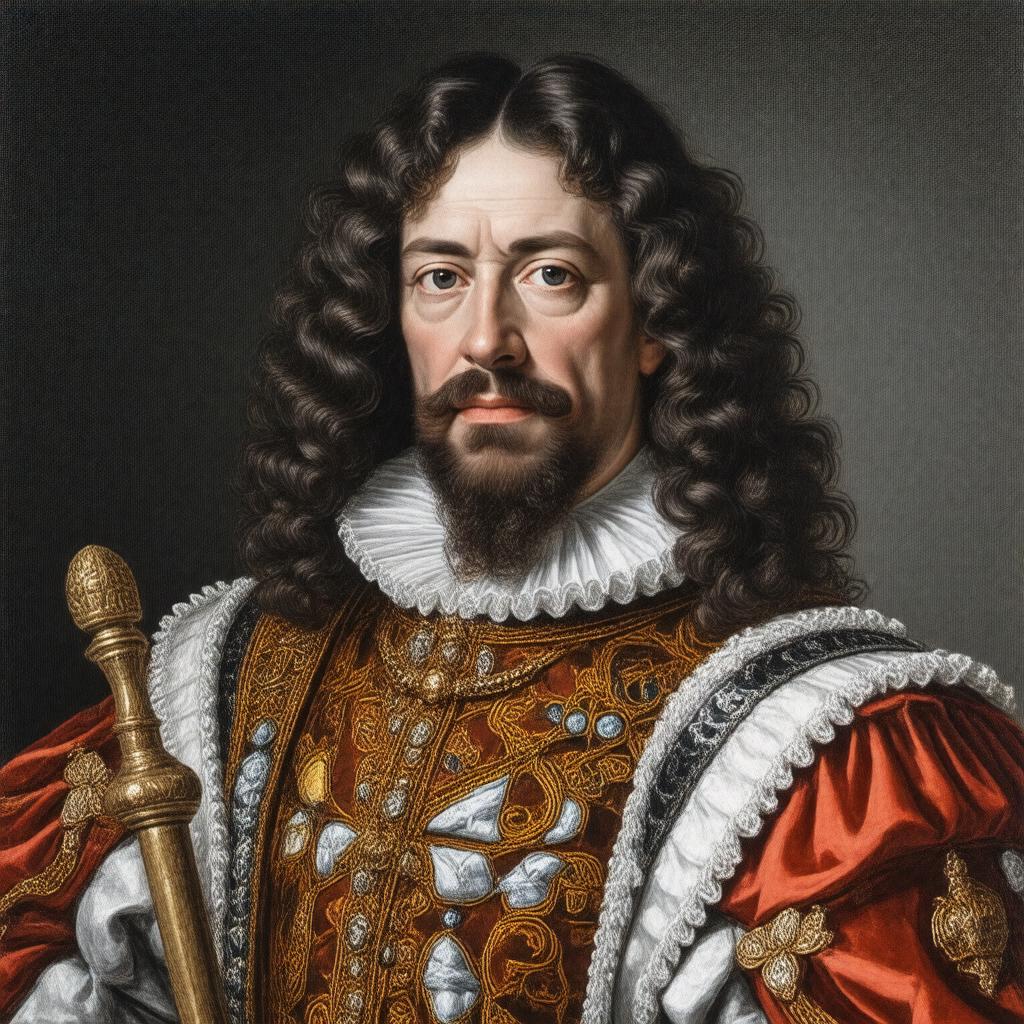 AI-created image of Charles II