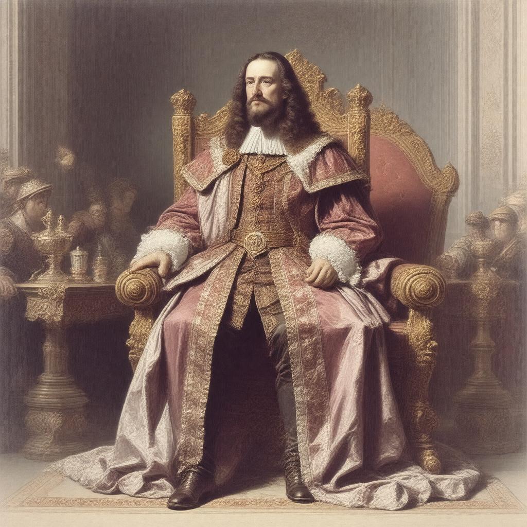 AI-created image of Charles I