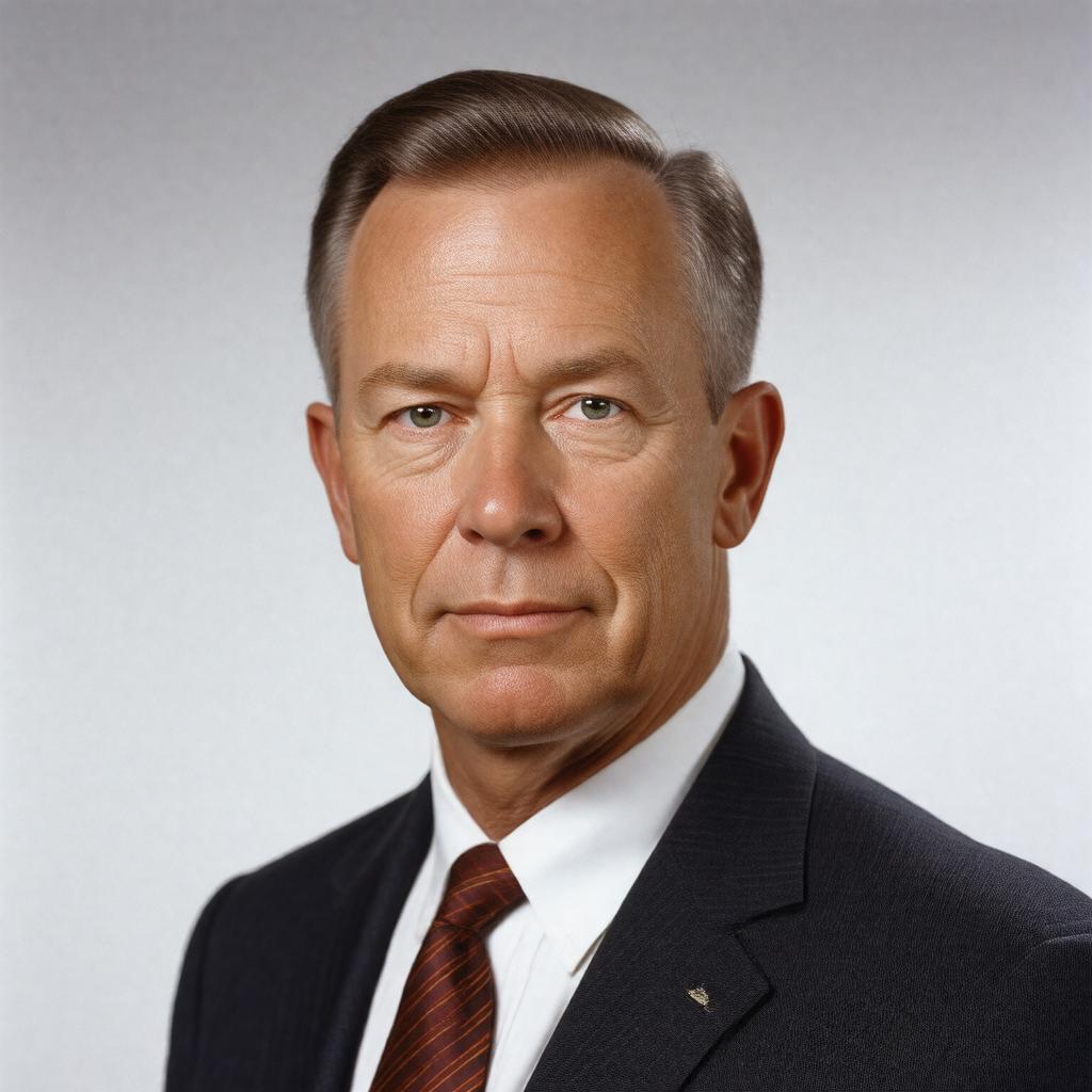 AI-created image of Charles J. Johnston