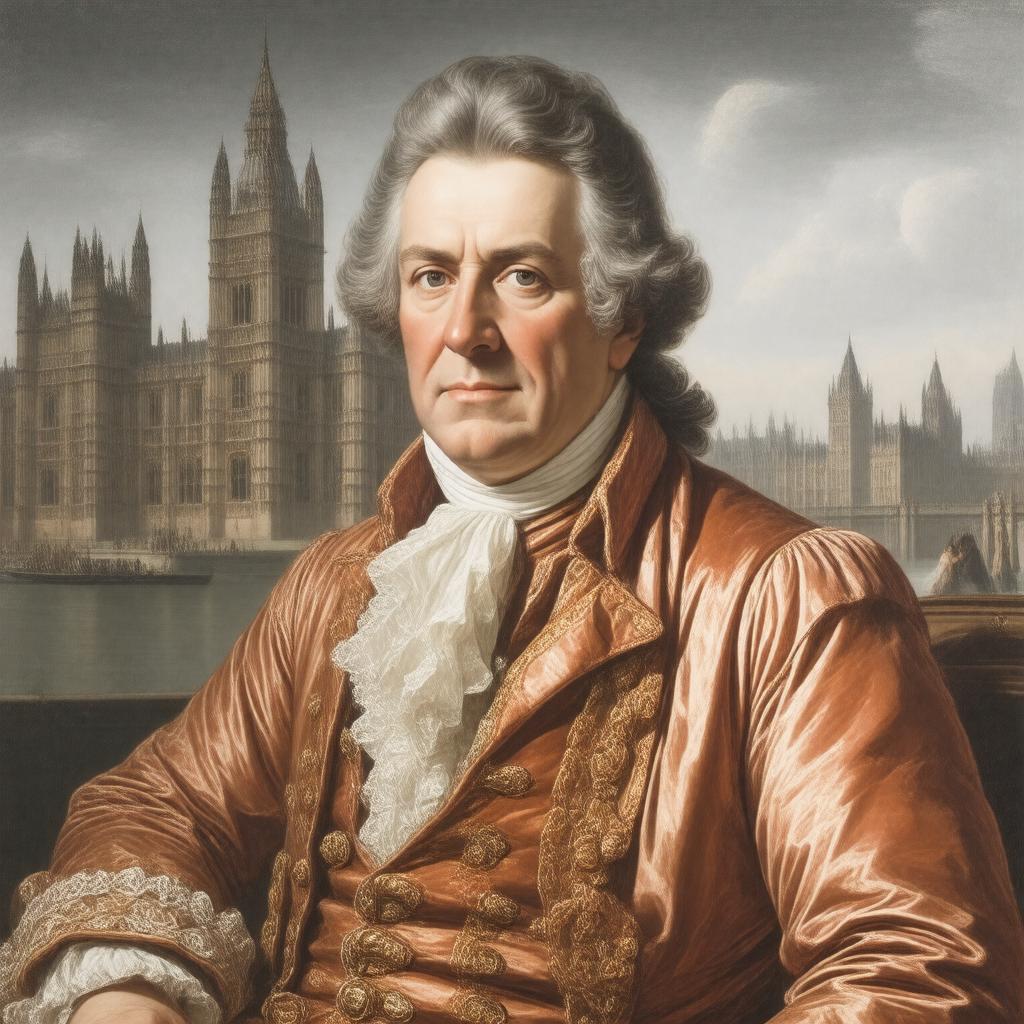 AI-created image of Charles James Fox