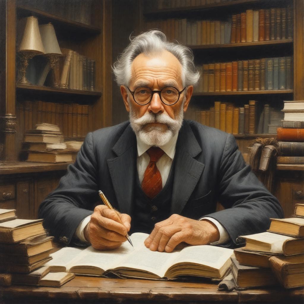 AI-created image of Charles Johnson