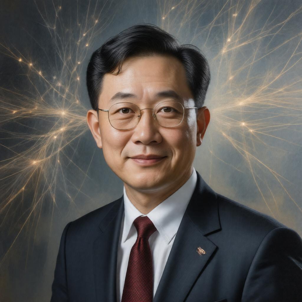 AI-created image of Charles Kao