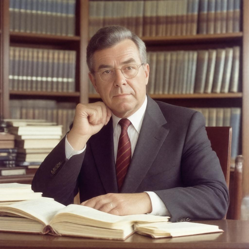 AI-created image of Charles Kindleberger