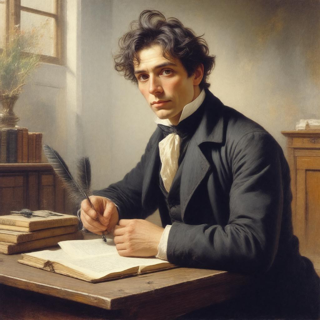 AI-created image of Charles Lamb