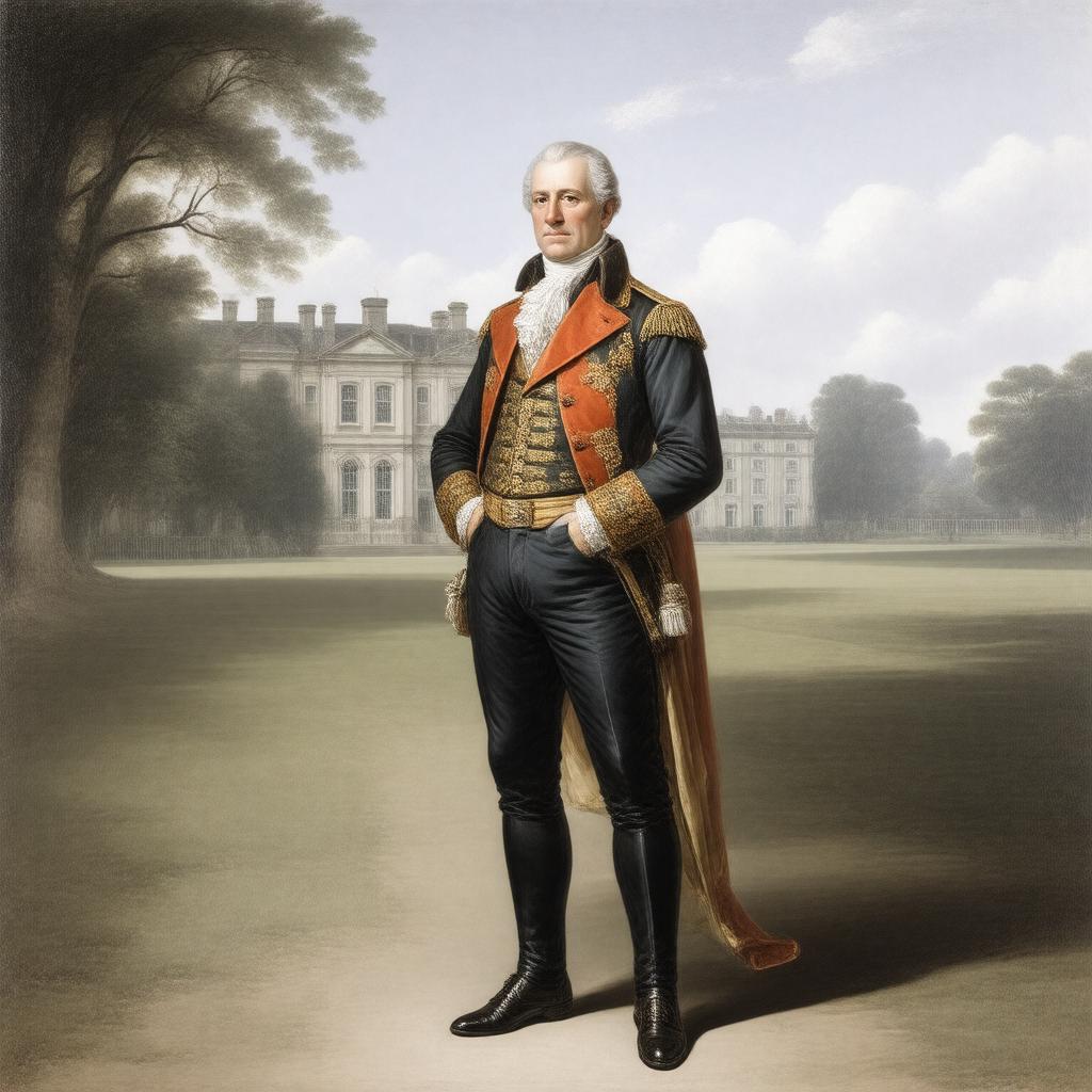 AI-created image of Charles Lennox, 1st Duke of Richmond