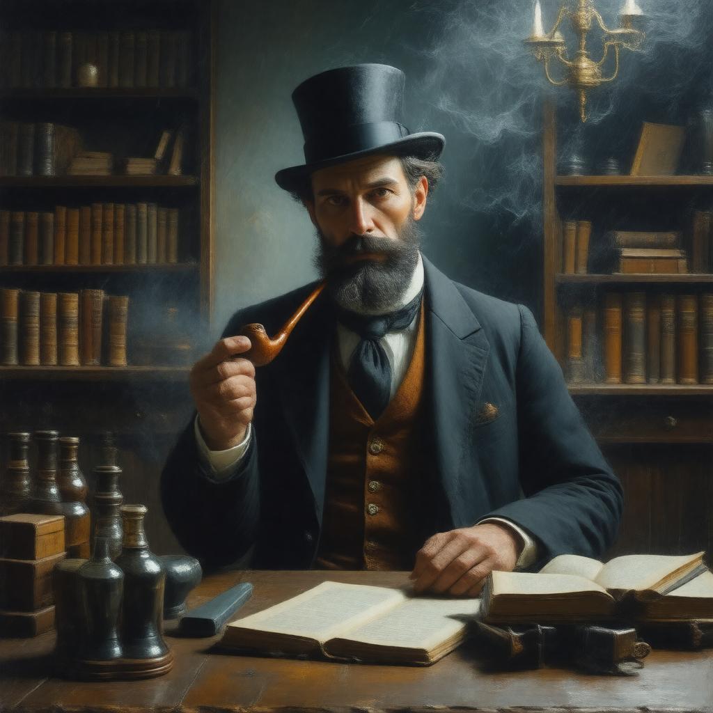 AI-created image of Charles Lenox