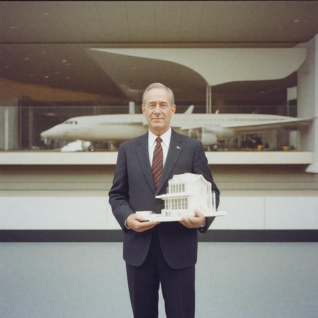 AI-created image of Charles Luckman