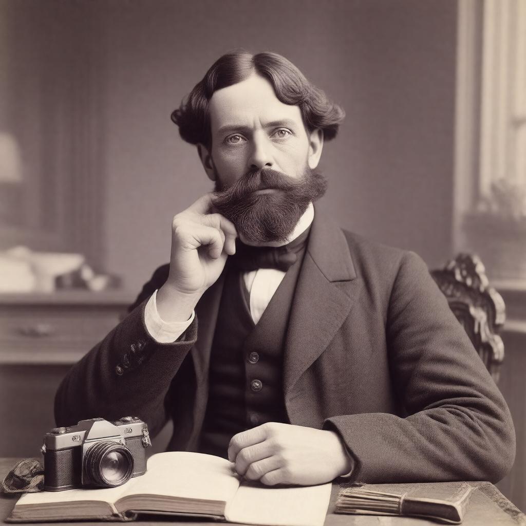 AI-created image of Charles Lutwidge Dodgson